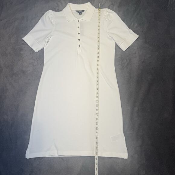Ralph Lauren Collared Shift Dress Size M. Sporty and Stylish 100% cotton NWT. - Picture 9 of 16
